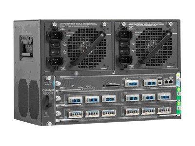 Cisco Catalyst 4503-E - Switch - managed - 48 x 10/100/1000 + 2 x X2 - an Rack montierbar - PoE - mit Cisco Catalyst 4500 Supervisor Engine 7L-E