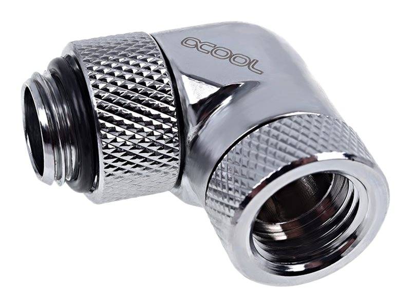 Alphacool Eiszapfen Connector Series - Gewinkelter Montageadapter für Flüssigkeitskühlsystem
