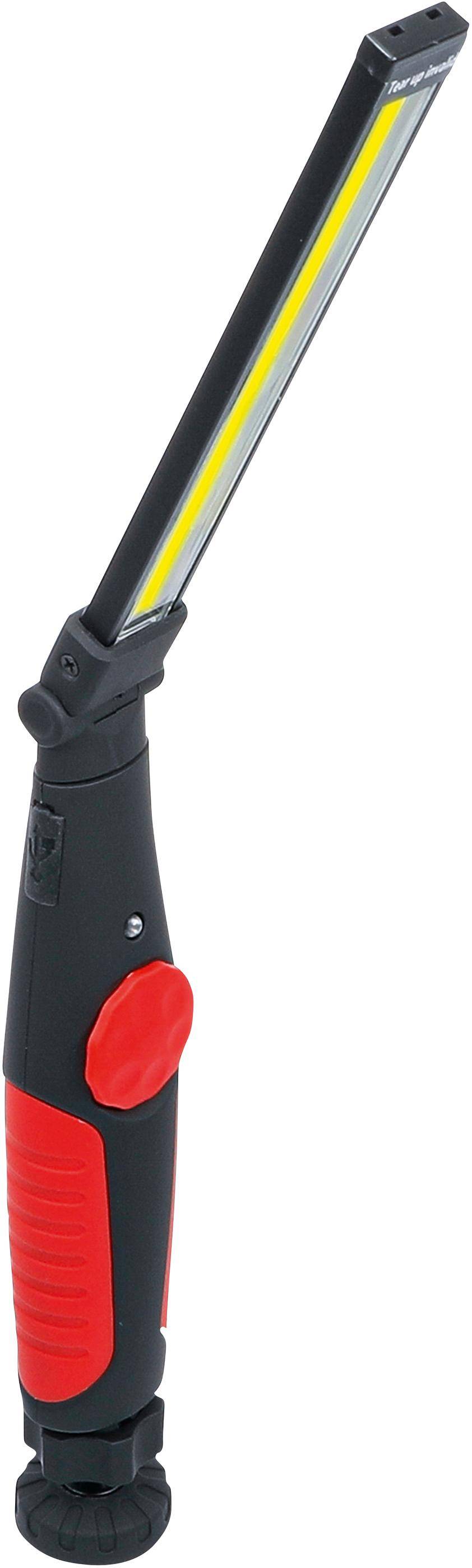 COB-LED Akku-Knicklampe 6783 Leuchtmittel COB-LED Ausführung 1 COB LED Leistung 4 W Lichtstrom 500 Lumen Lichtfarbe 6000