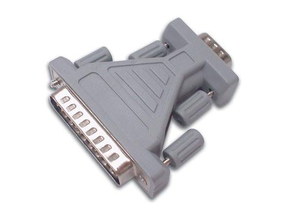 PORTADAPTER 9-POL. D-SUB-BUCHSE / 25-POL. D-SUB-STECKER