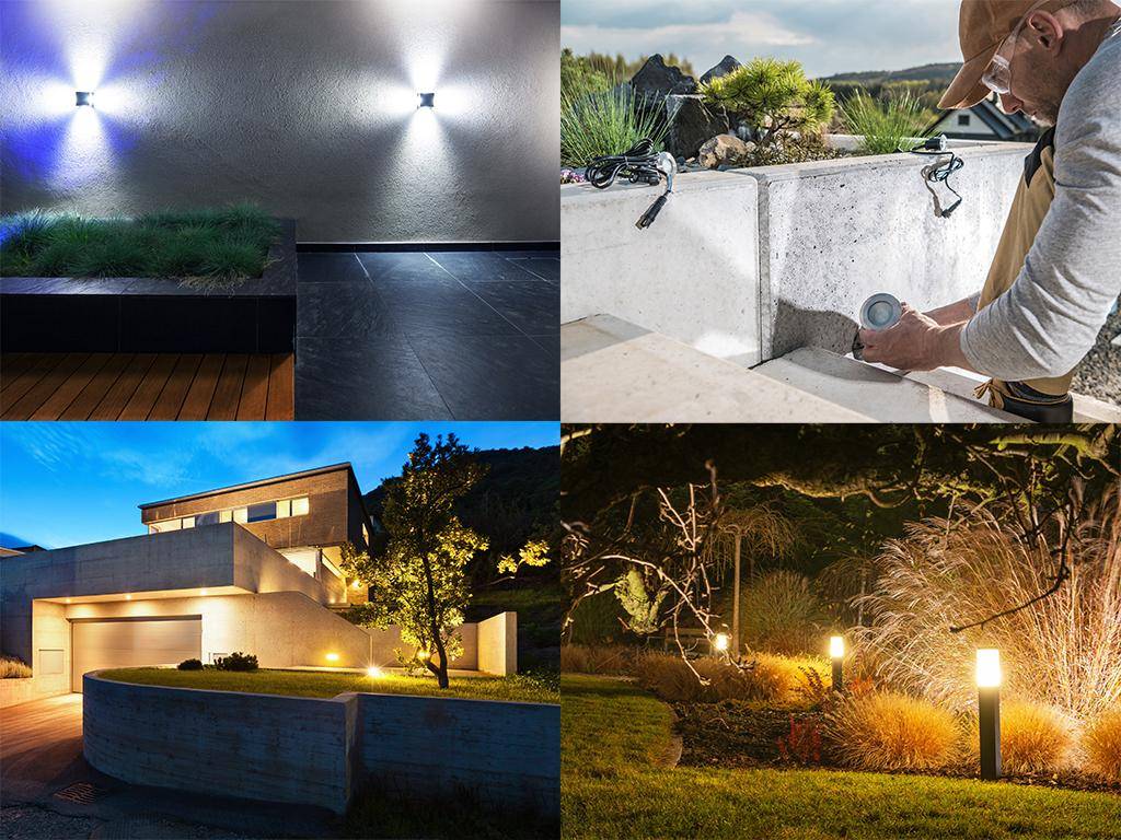 Garden Lights - SPT-1W - Verlngerungskabel mit Schraubanschlssen - 2m
