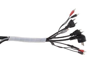 SPIRALSCHLÄUCHE 10m / Ø15mm (TRANSPARENT WEIß)