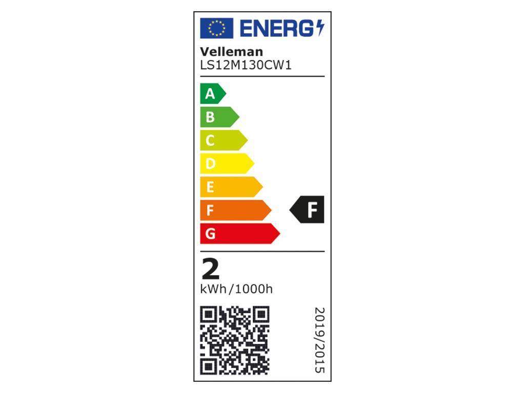 Velleman FLEXIBLER LED-STREIFEN - KALTWEI - 300 LEDs - 5 m - 12 V