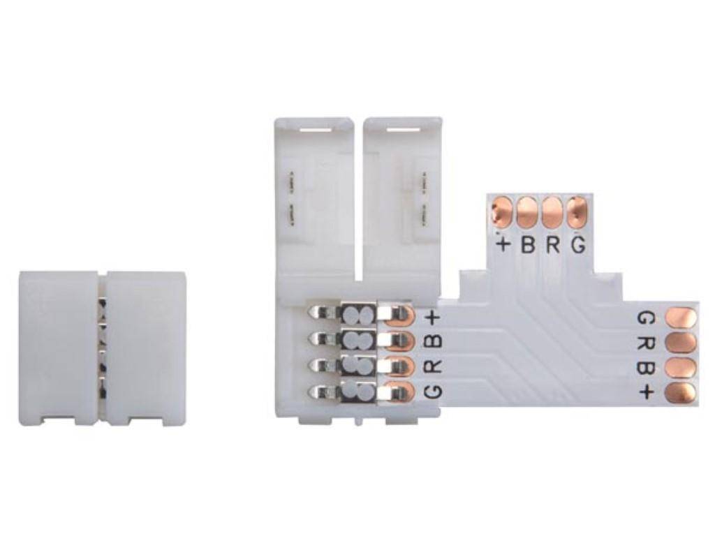 Velleman PUSH-STECKVERBINDER FR FLEXIBLE LED-STREIFEN - RGB-FARBE -