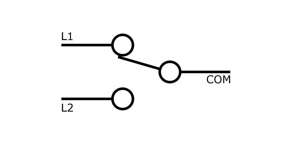 Onpow DRUCKTASTER - RUND - METALL - SPDT 1NO 1NC - WEIßE