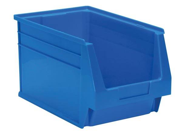 Tayg Sichtlagerkasten, stapelbar, Kunststoff, 600 x 400 x 300 mm, Blau
