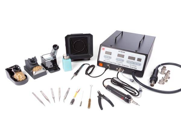 MULTIFUNKTIONS-REPARATURSTATION FÜR SMD-KOMPONENTEN 100 W / 600 W