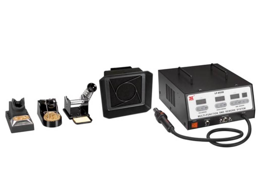 MULTIFUNKTIONS-REPARATURSTATION FÜR SMD-KOMPONENTEN 100 W / 600 W