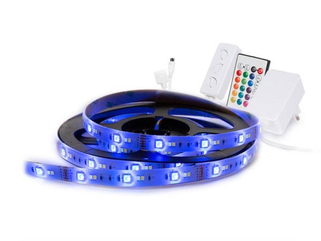 Perel RGB SMART-WI-FI-LED-STREIFEN-SET - KALTWEI & WARMWEI - 5 m - 12