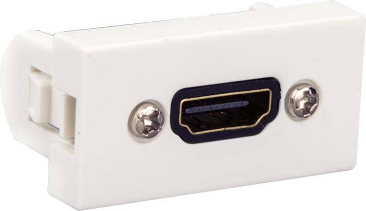 E+P Elektrik Anschlussblende HDMI 2.0 WDH 20 LOSE