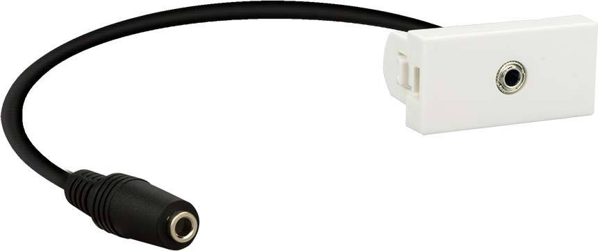 E+P Elektrik Anschlussblende Klinke 3.5 WDK 35 LOSE