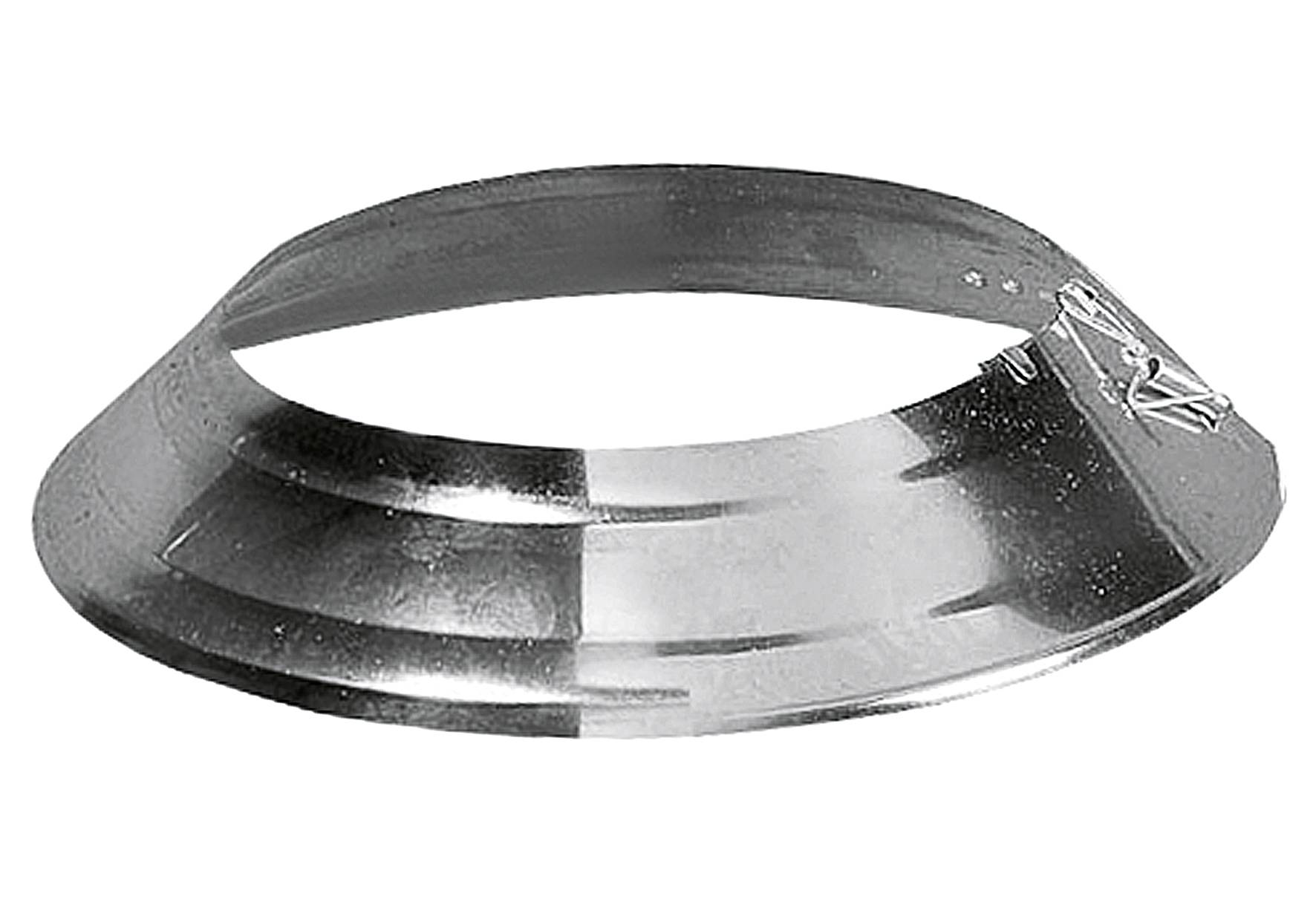 Turk Ofenrohrrosette Perfekt Ø bis 135mm vernickelt