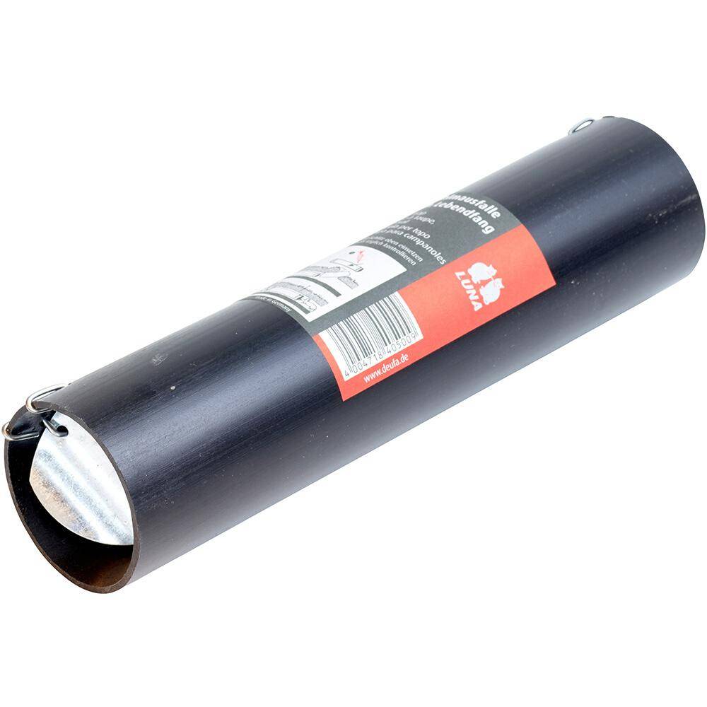 LUNA Wühlmaus-Röhrenfalle schwarz zum Lebendfang