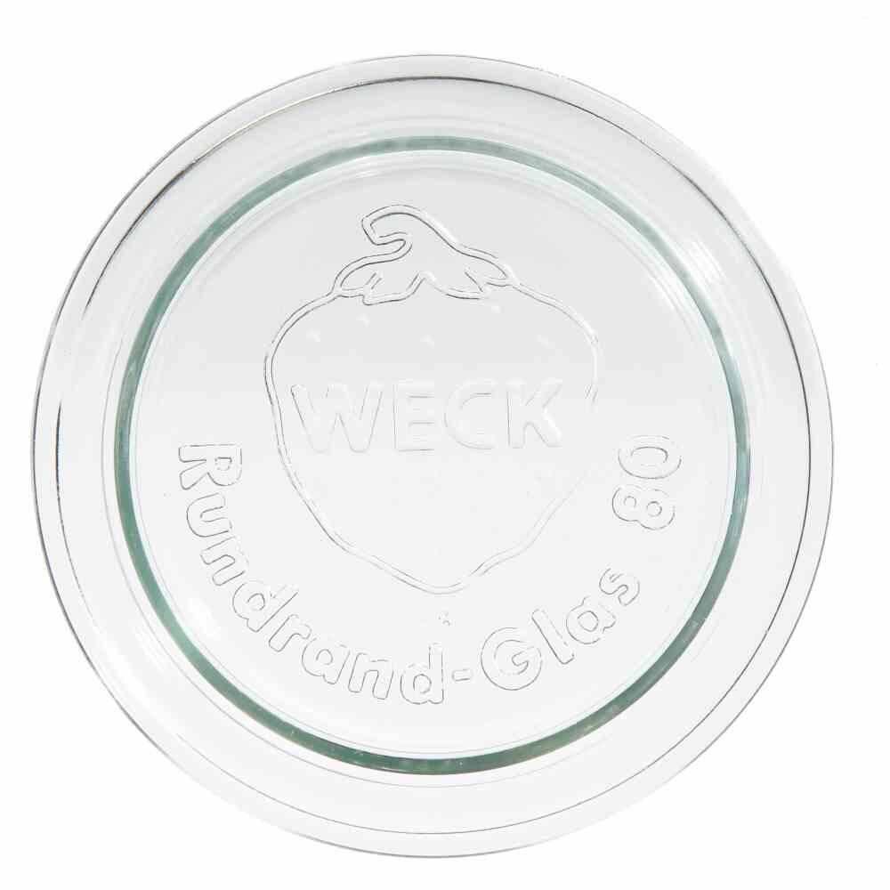 WECK Ersatzdeckel fr Rundrand-Glas 80 mm einzeln