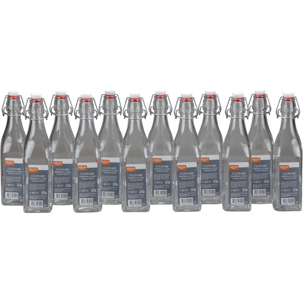 SIENA HOME Bügelflasche "Cucinare" 500 ml vierkant
