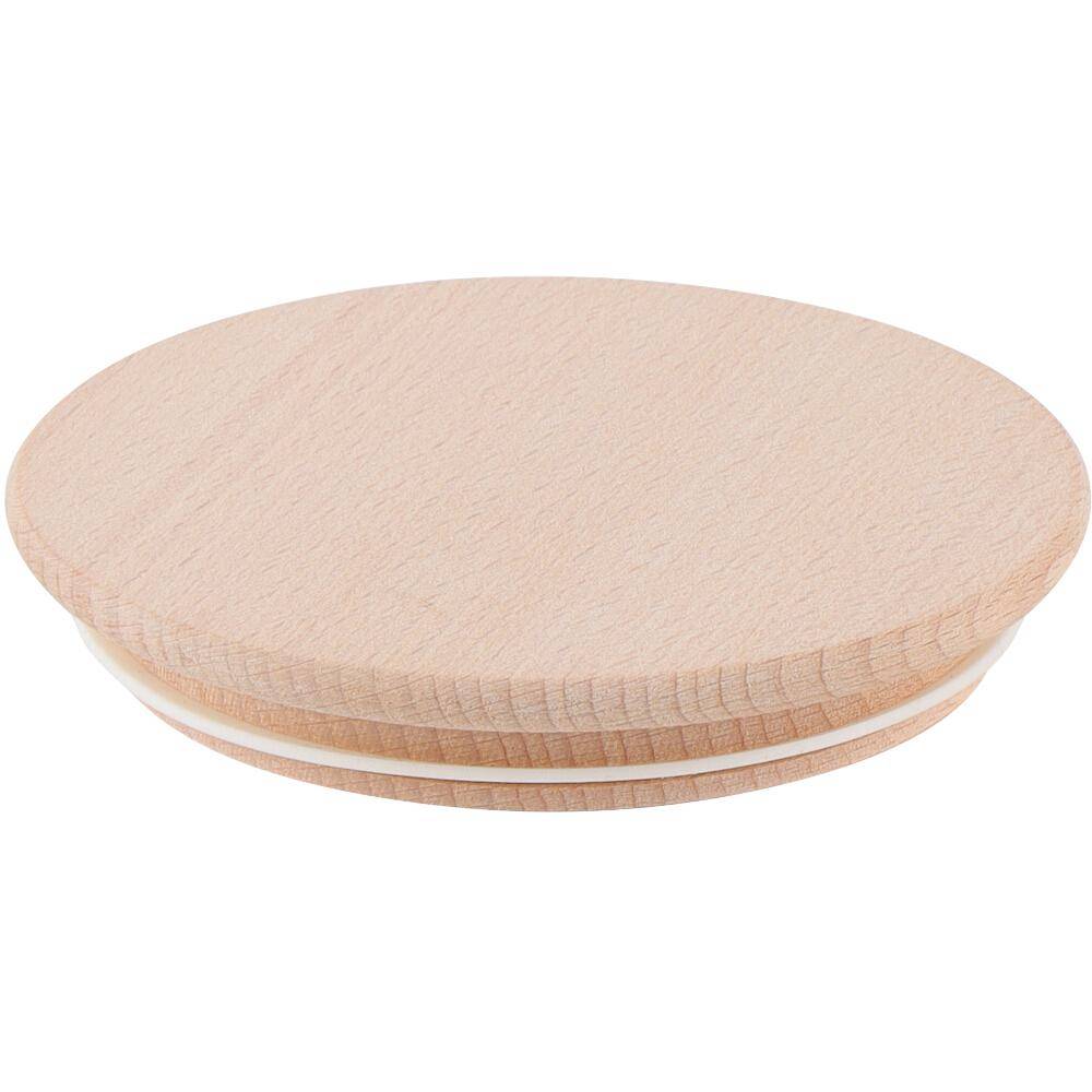 SIENA HOME Holzdeckel "Cucinare" 100 mm Weck, Buche mit Silikonring