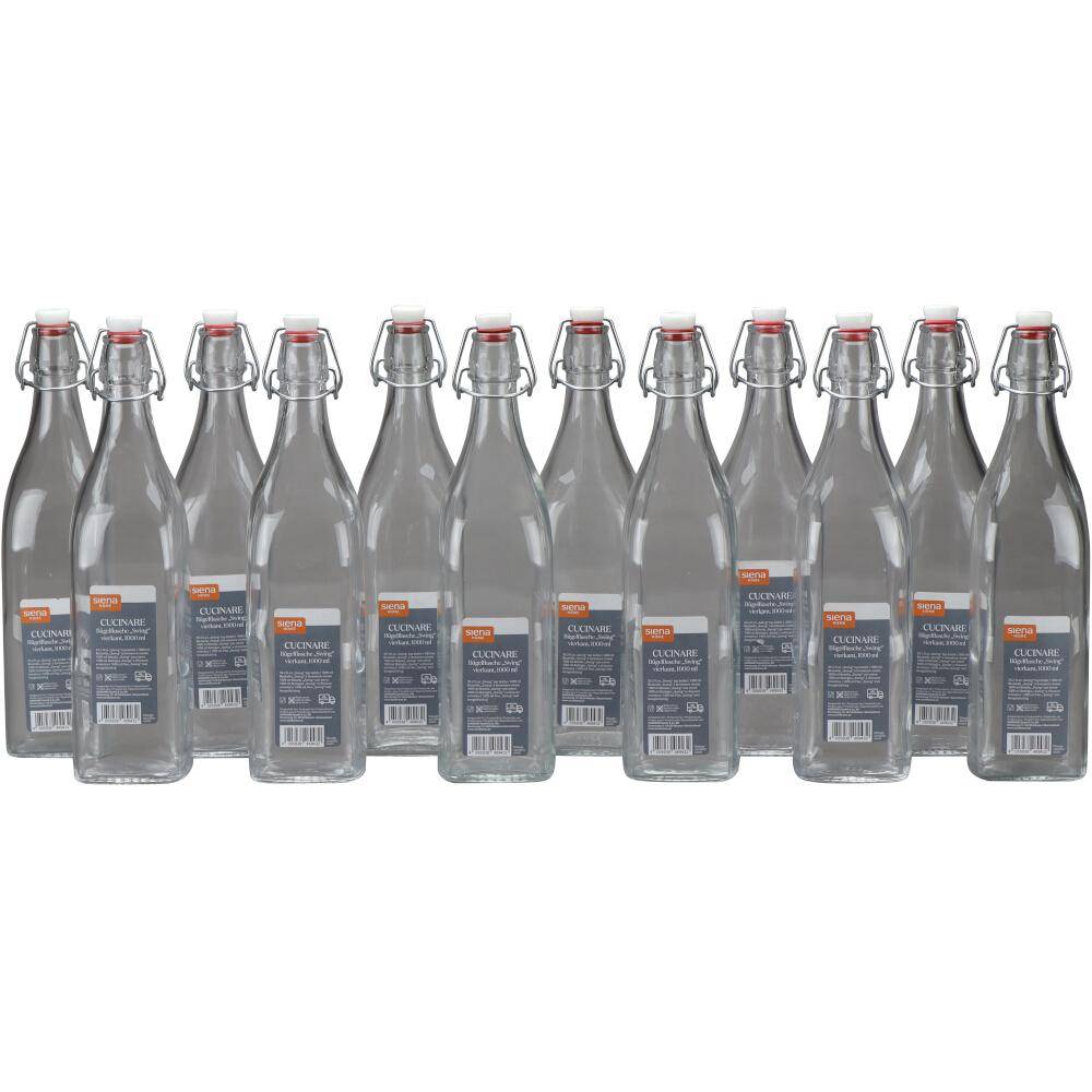 SIENA HOME Bügelflasche "Cucinare" 1,0 l vierkant