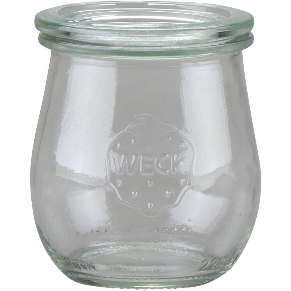 SIENA HOME Tulpe-Glas "Cucinare" Rundrand 220 ml Weck-Glas,