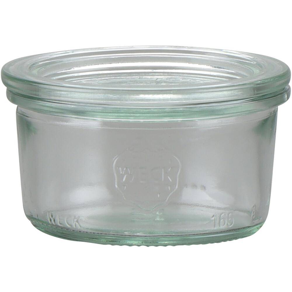 SIENA HOME Sturz-Glas "Cucinare" Rundrand 165 ml Weck-Glas,