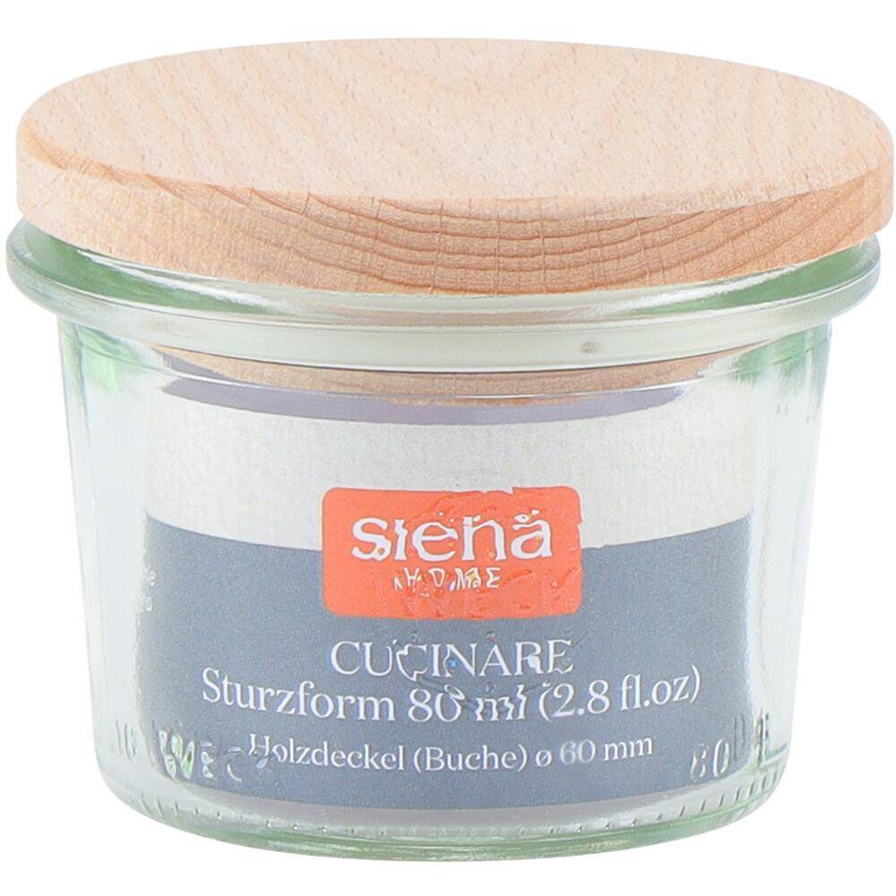 SIENA HOME Sturz-Glas "Cucinare" RR80 Weck-Glas 80 ml,