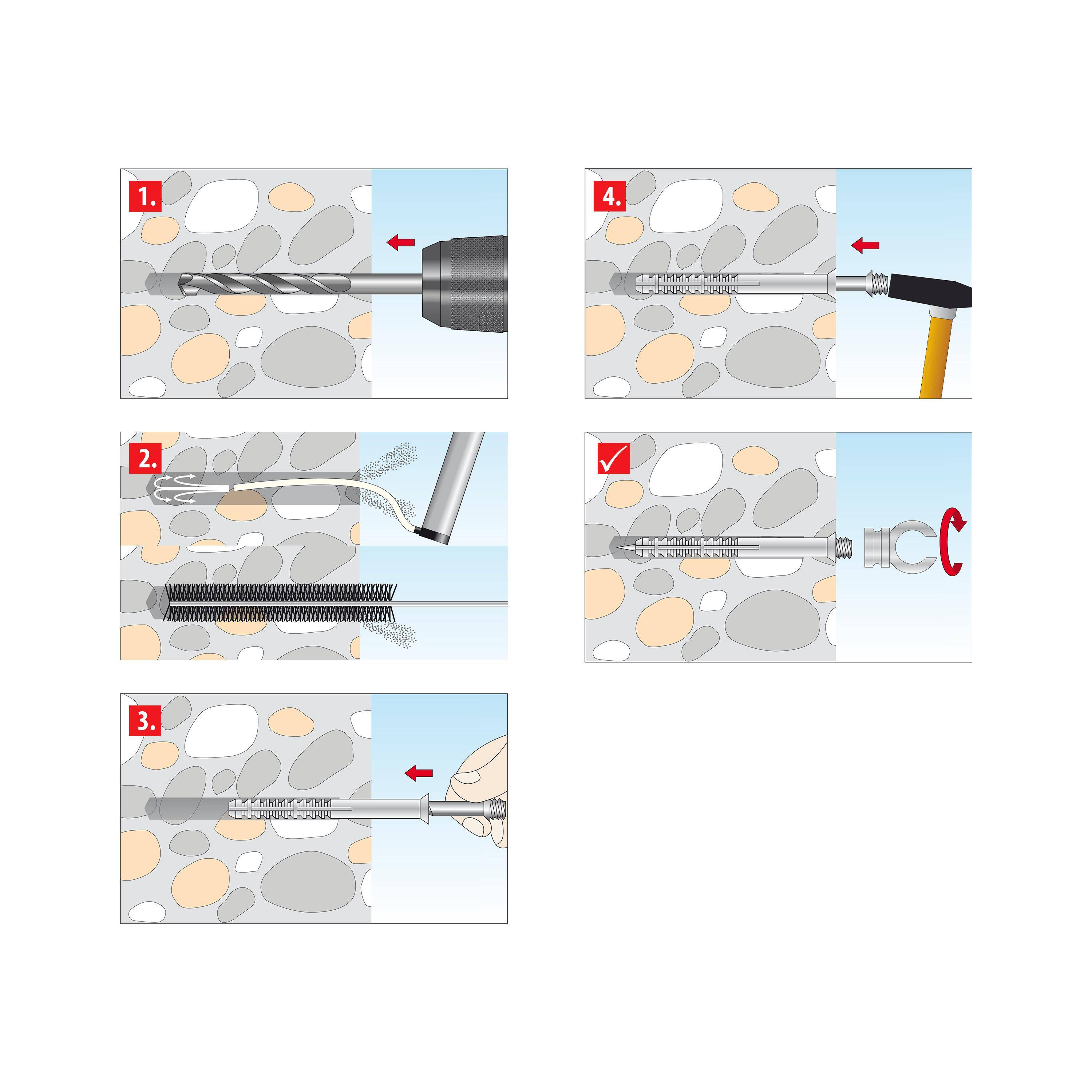 TOX Nageldübel Attack Plus 6x40 mm