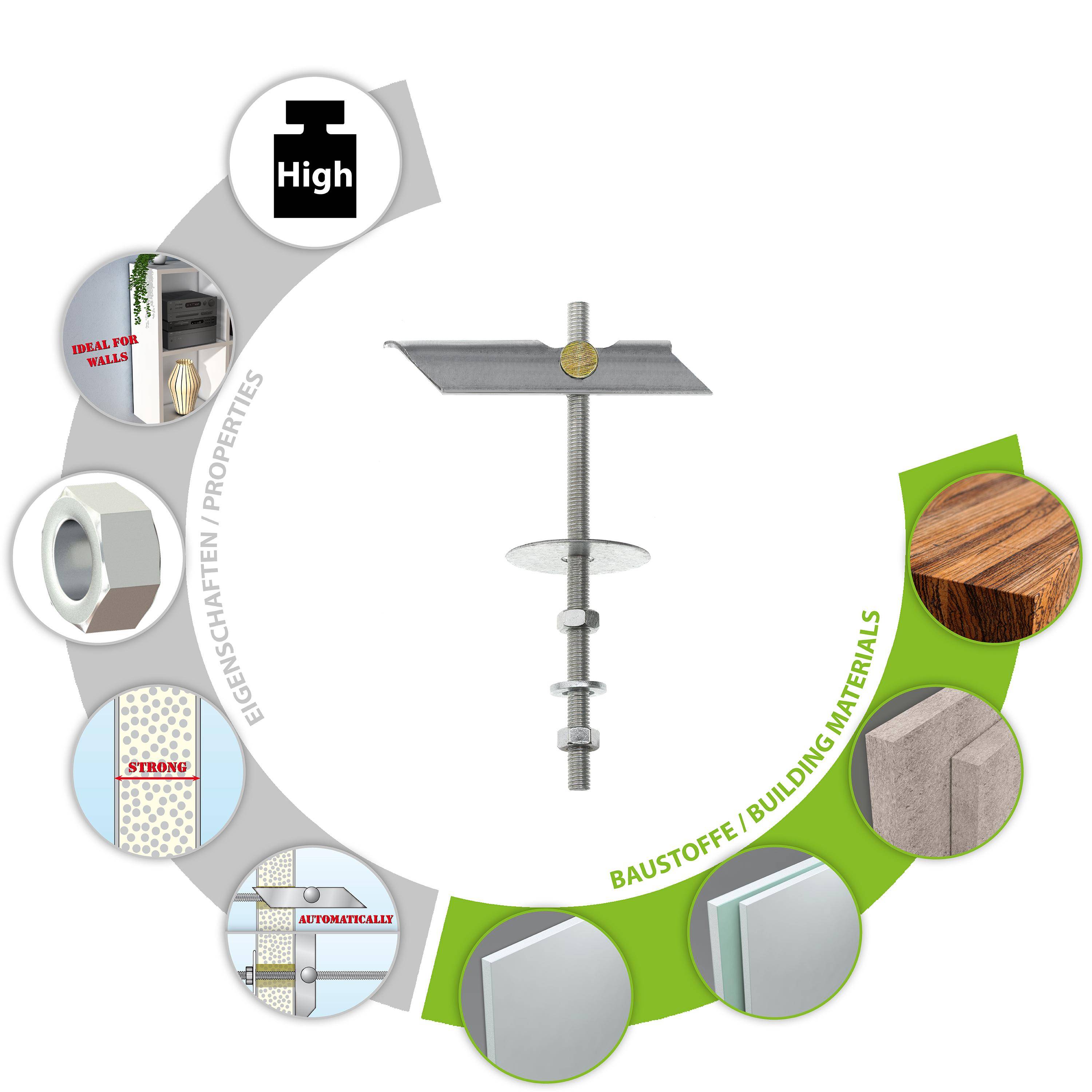 TOX Kippdbel Spagat Pro M8