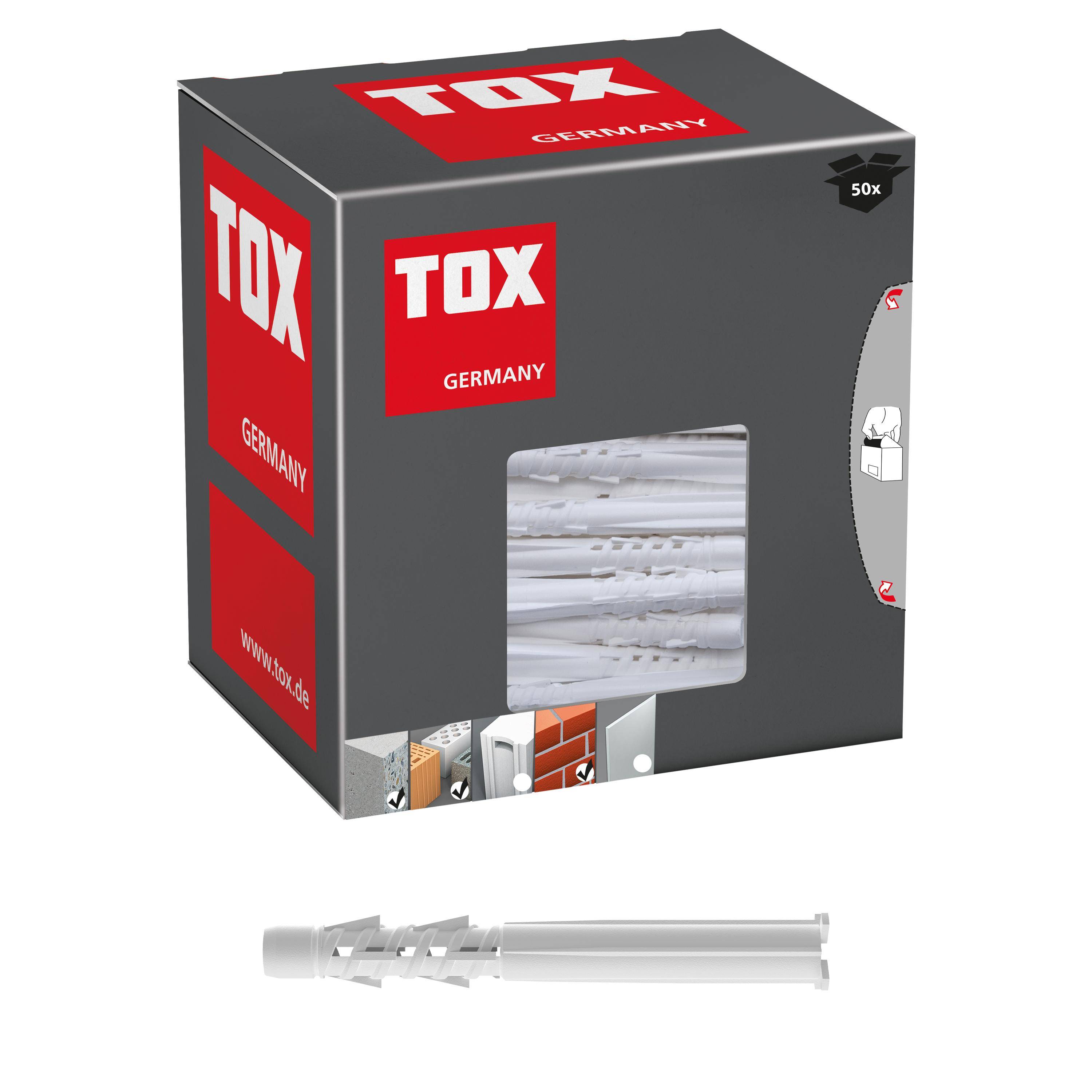 TOX Allzweck-Rahmendübel Tetrafix XL 6x65 mm