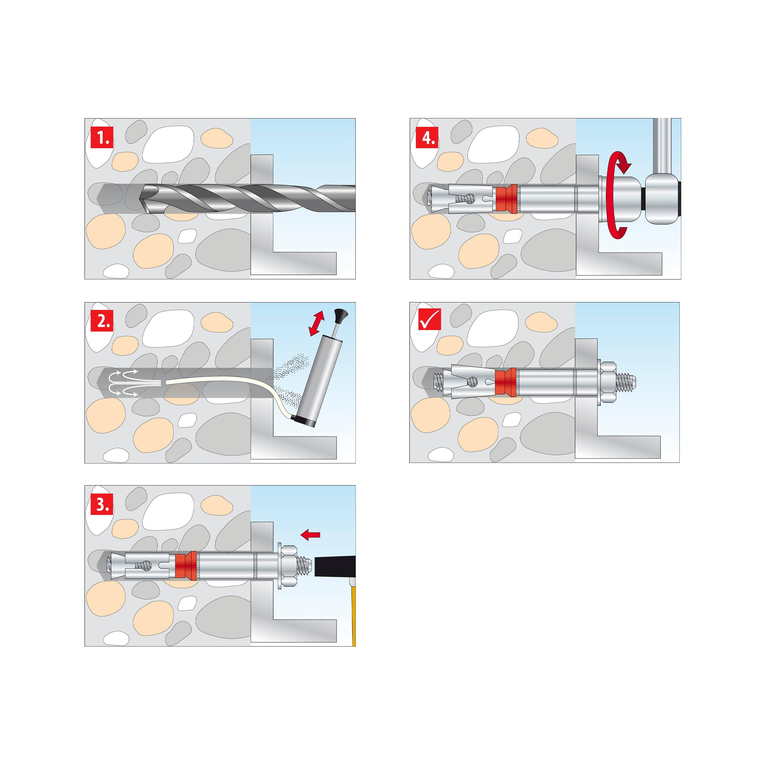 TOX Schwerlastanker Dual Force Bolt 1 12x30 mm