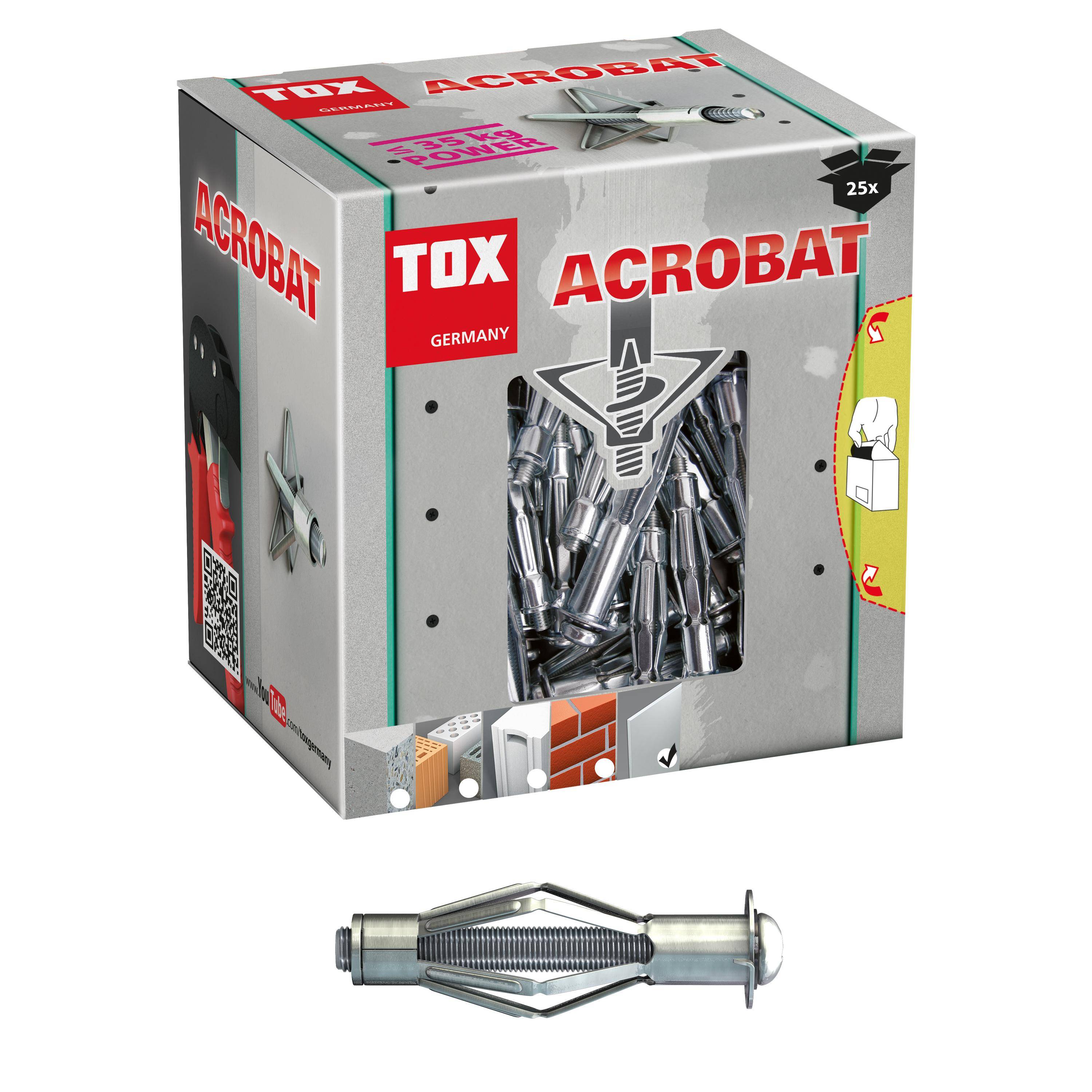 TOX Metall-Hohlraumdübel Acrobat M5x52 mm Kleinpack
