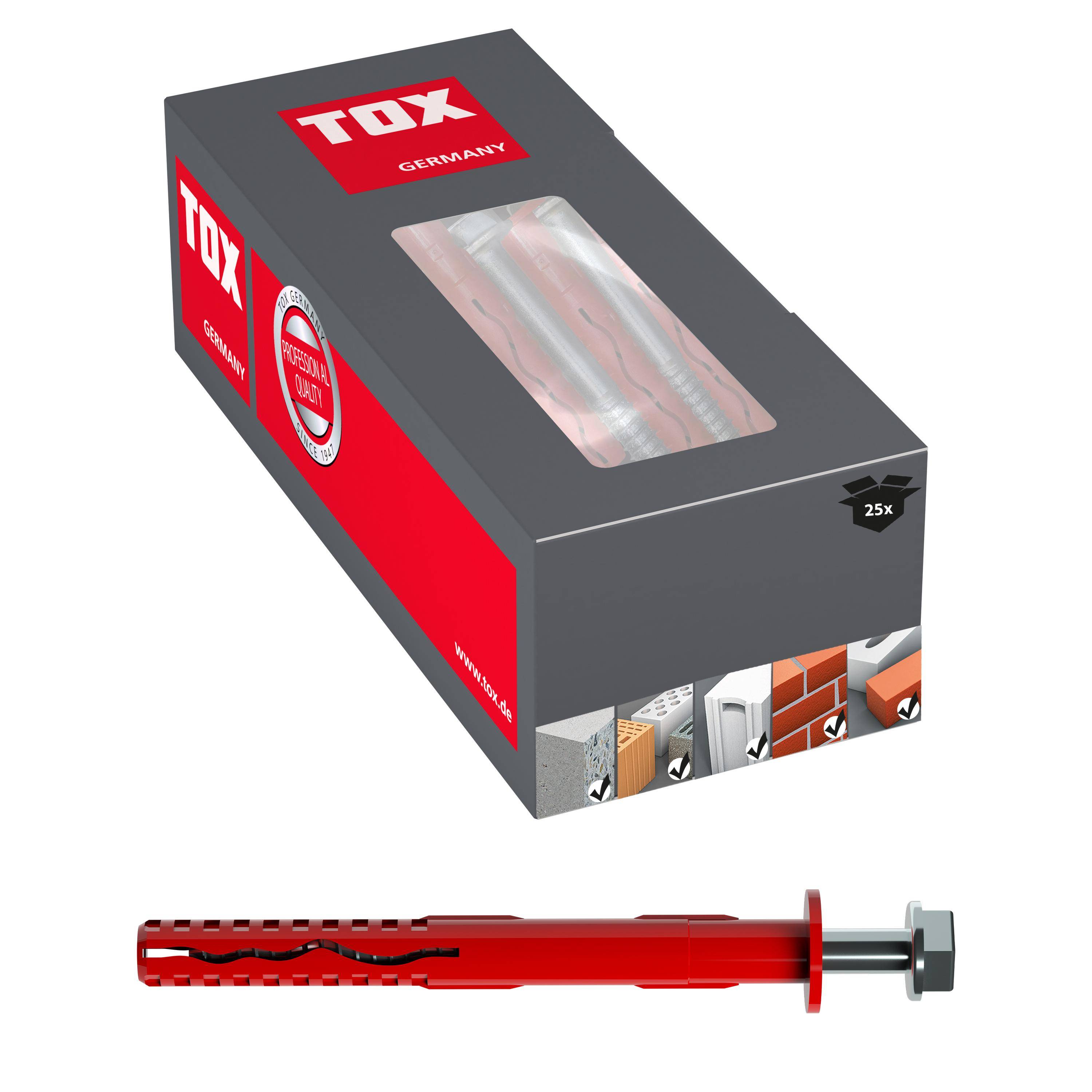 TOX Fassad Rahmendübel Fassad KB 10 x 200 mm