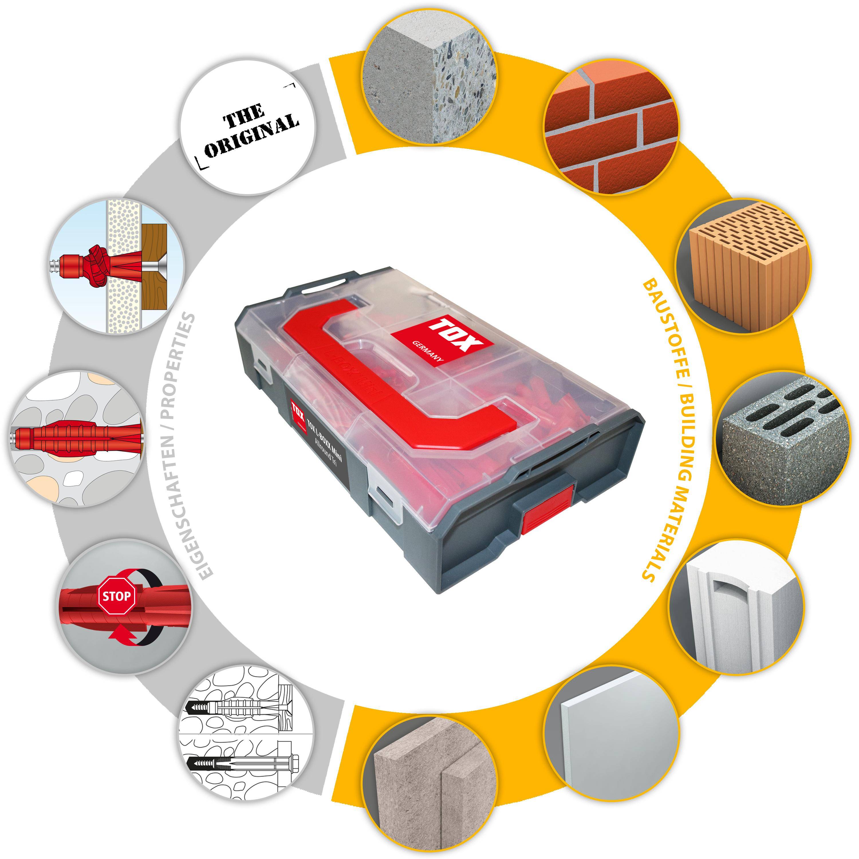 TOX L-Boxx Mini Allround Tri Sortiment 266 tlg.