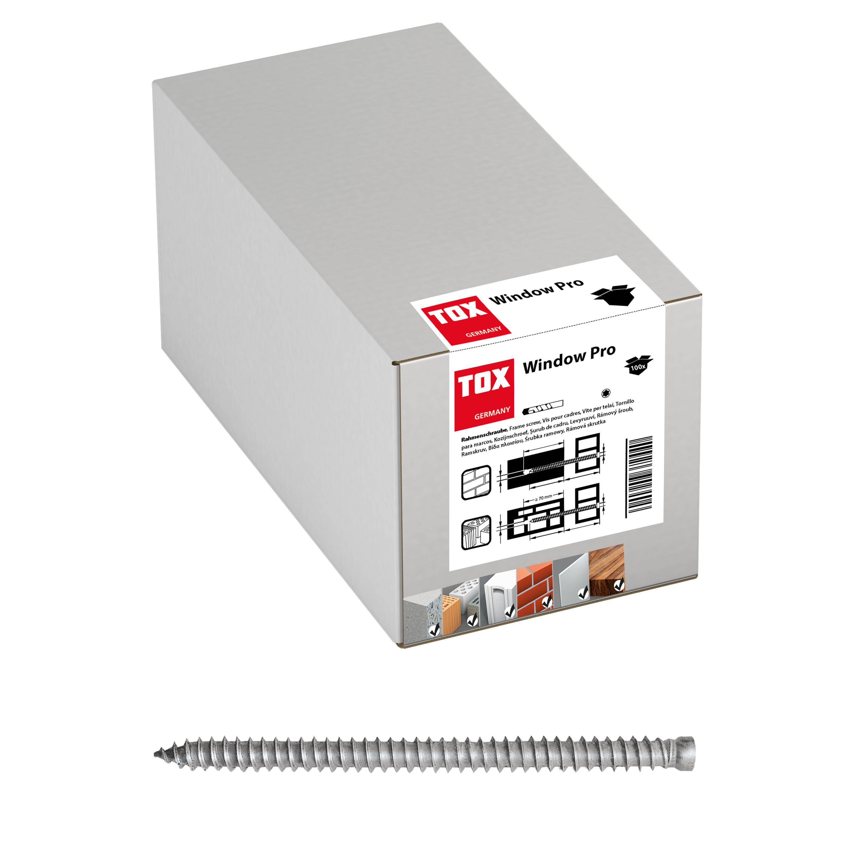TOX Fensterrahmenschraube Window Pro 7,5x132 mm