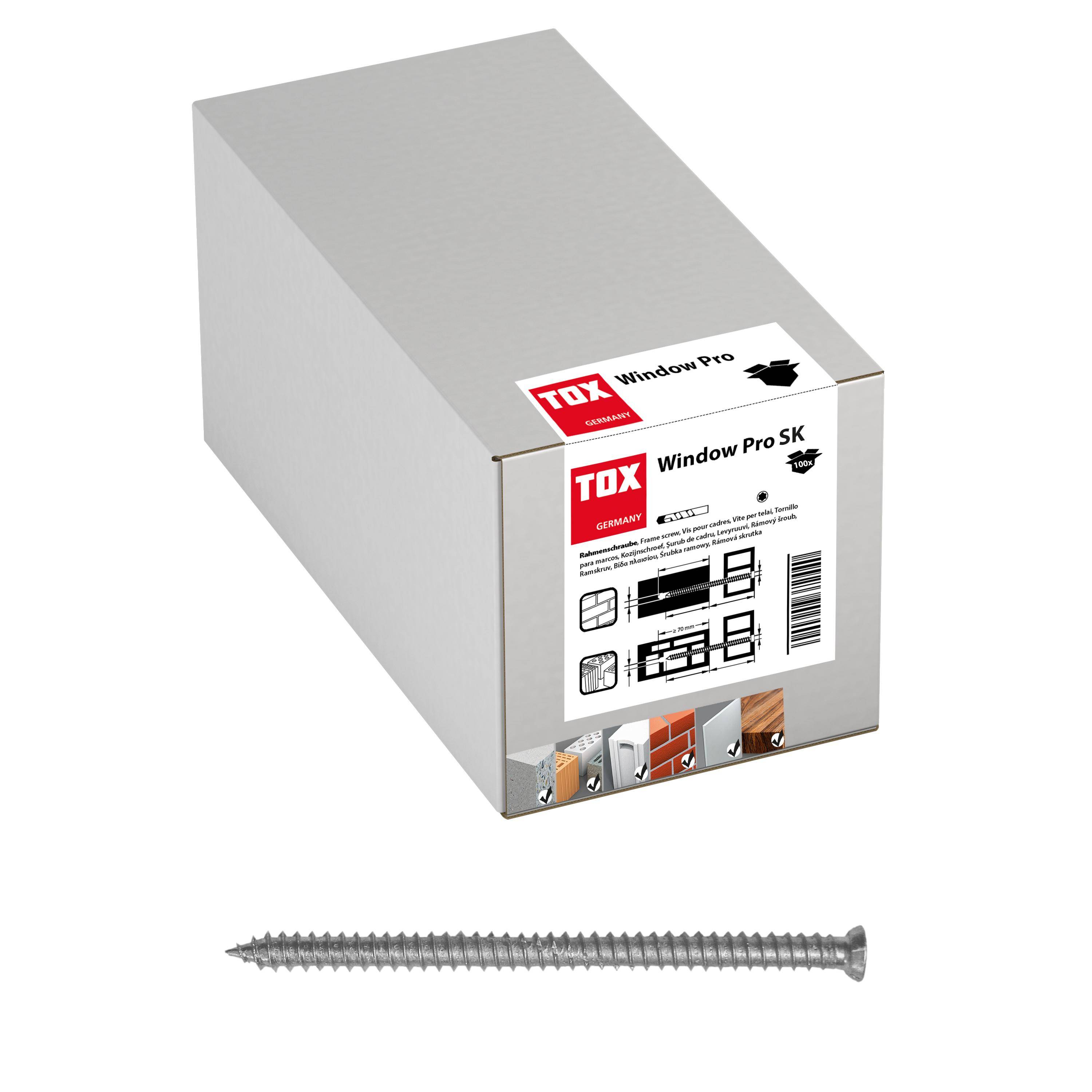 TOX Fensterrahmenschraube Window Pro SK 7,5x152 mm