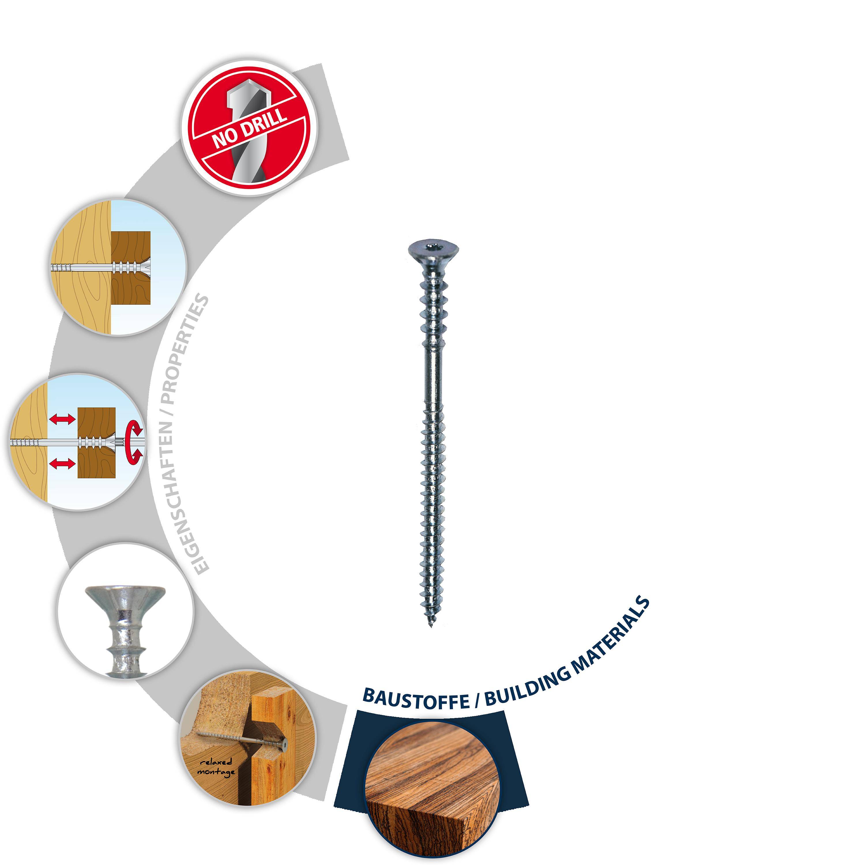 TOX Justierschraube Distance 6x100 mm