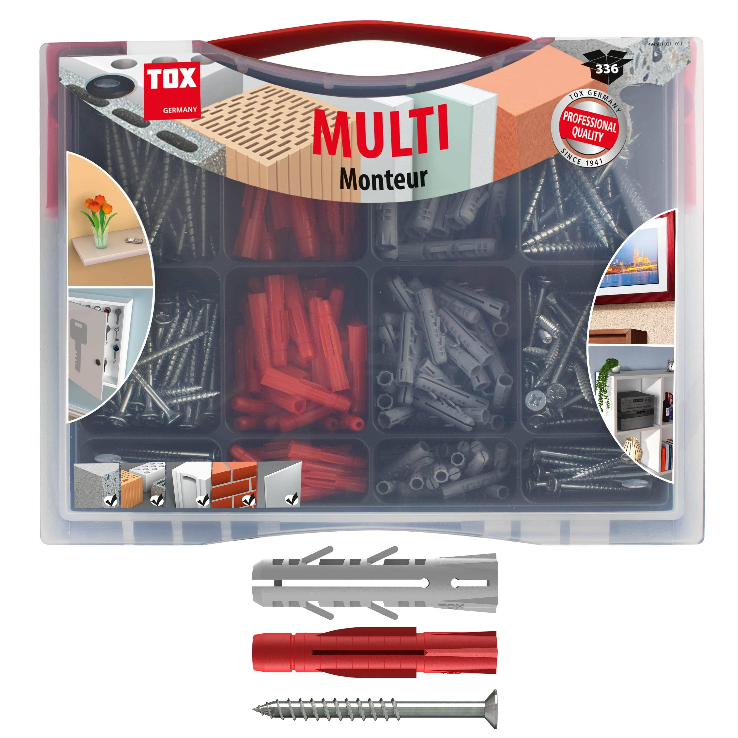 TOX Standard-Sortiment Monteur Multi 336 tlg.