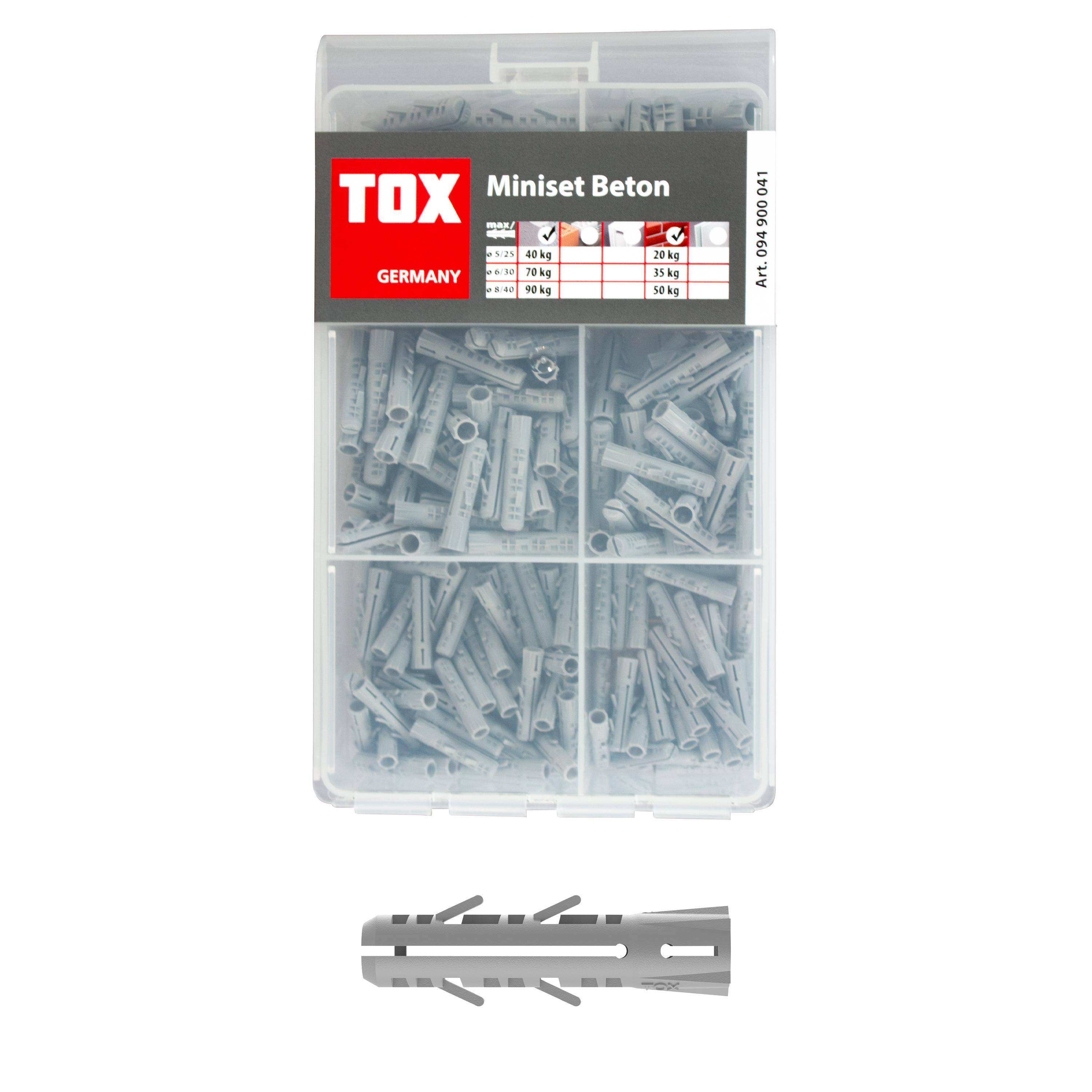 TOX Standard-Sortiment Miniset Beton 245 tlg.