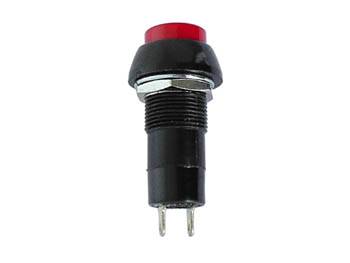 R18-25B - DRUCKTASTER - AUS-(EIN) - ROTE SCHUTZKAPPE - 1 A / 125 V