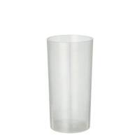 Papstar 16502, 200 ml, Polypropylen (PP), Durchscheinend, 5,5 cm, 500 Stück(e), Polybag
