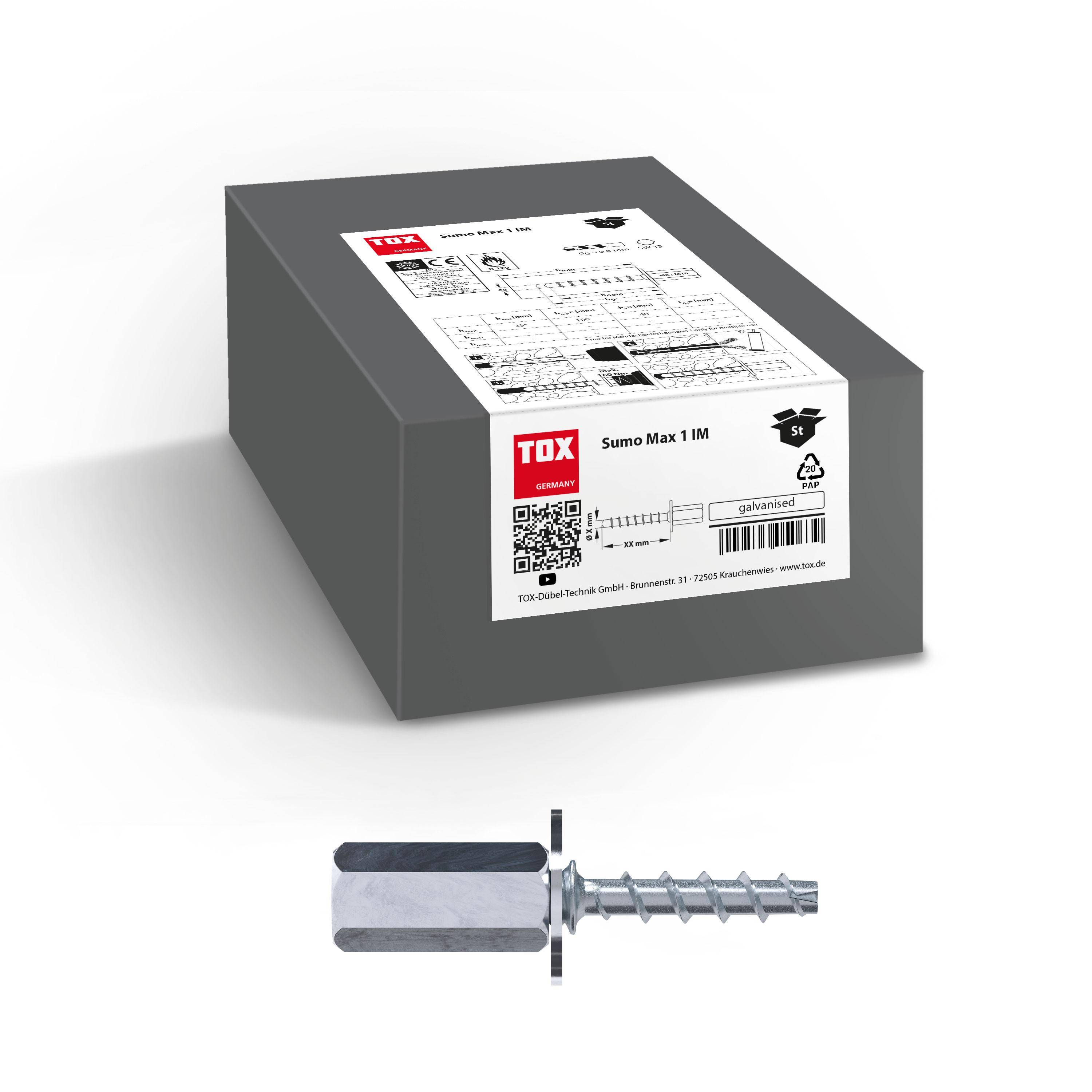 TOX Schraubanker Sumo Max 1 6x35 IM (50 Stk.)