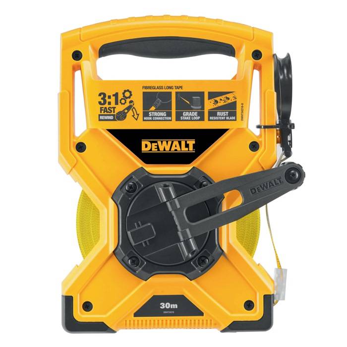 Rahmenbandmaß DWHT34218 L.30m Fiberglas DEWALT