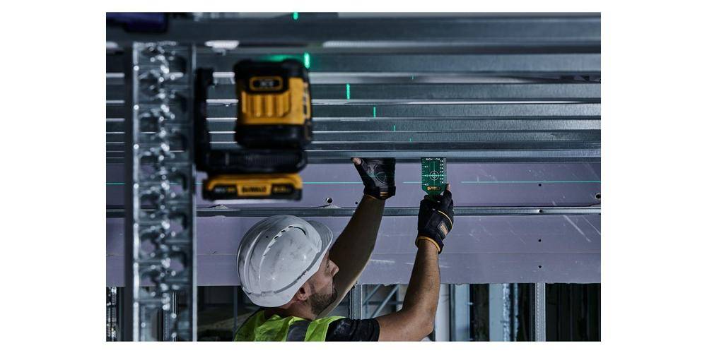 DeWALT Kreuzlinienlaser Compact DCLE34021D1 Arbeitbsber.55m IP54