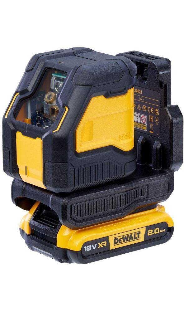 DeWALT Kreuzlinienlaser Compact DCLE34021D1 Arbeitbsber.55m IP54