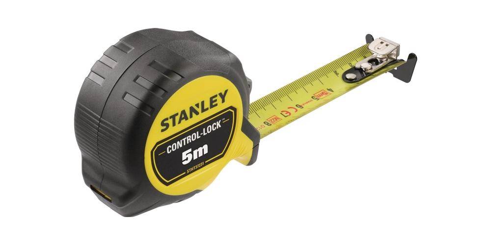 STANLEY Taschenrollbandmaß Compact Pro Länge 5 m Breite 25 mm mm/cm