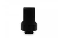 EK Water Blocks 3831109814499, Adapter fitting, Messing, Schwarz, 1/4", 28 mm, 2,3 cm