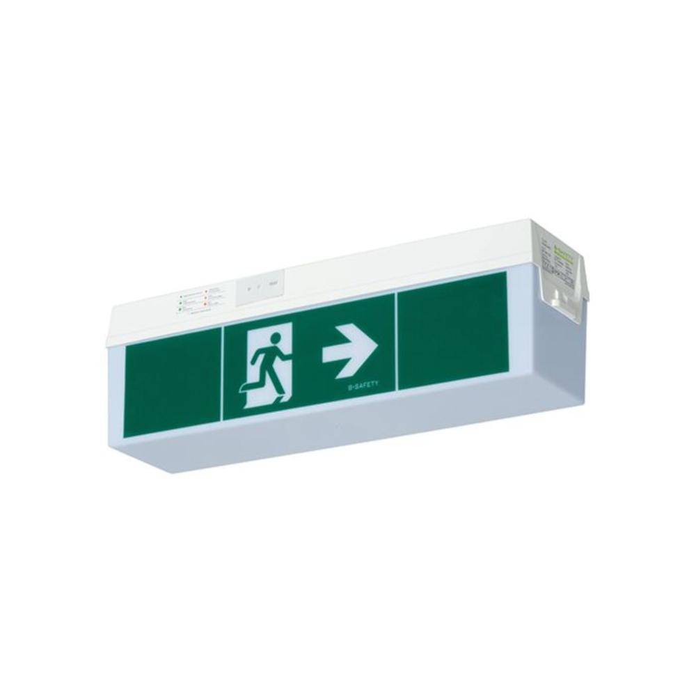 Universal-Rettungszeichenleuchte - C-LUX STANDARD - Einzelbatterie-Notleuchte - Kunststoff - Leuchtmittel LED - für Wand- / Deckenaufbau