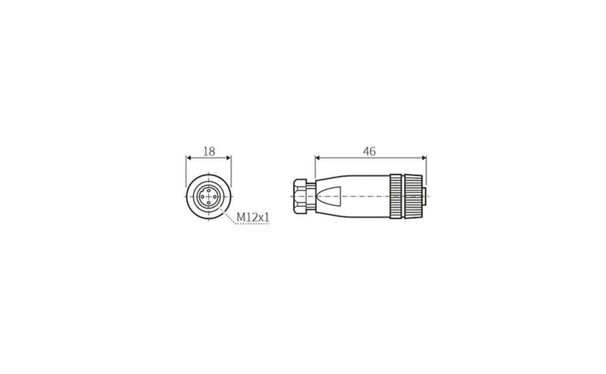 Konfektionierbare Dose M12 - AA939 - autosen