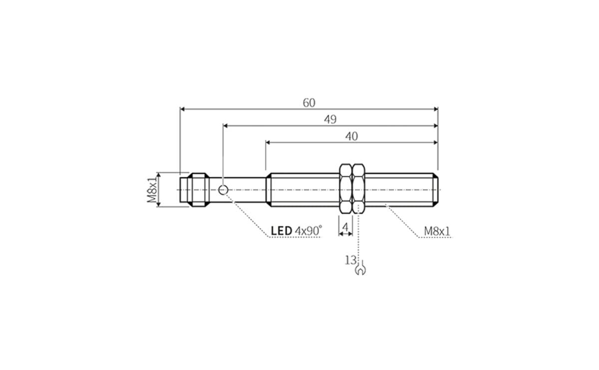 Magnetsensor M8 Schliesser - AM001 - autosen