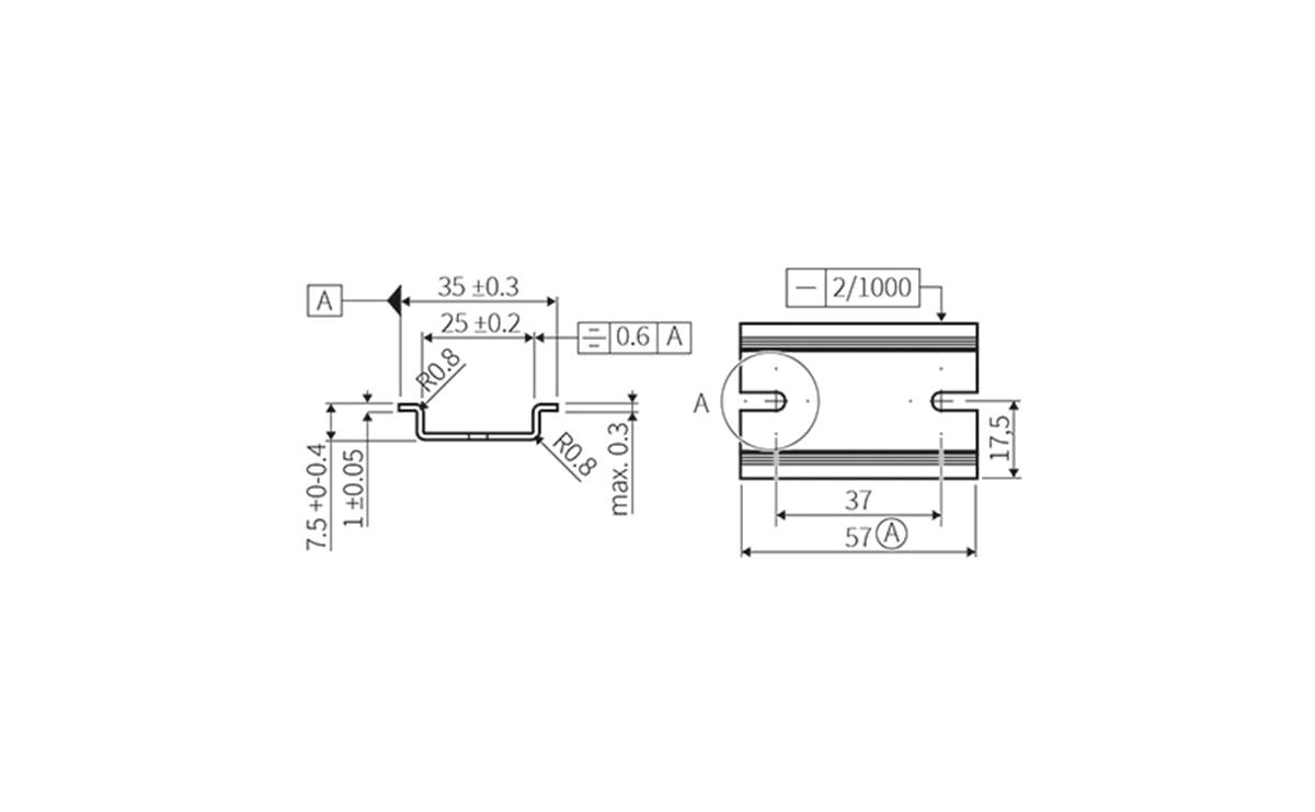 Tragschiene 35 x 50 mm - AA940 - autosen