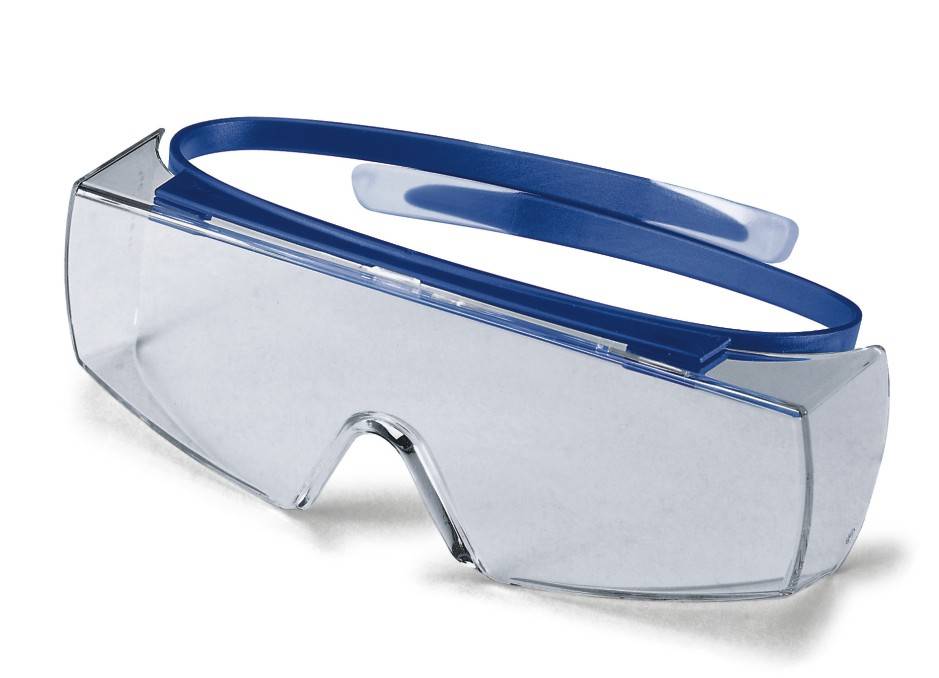 Augenschutzbrille uvex super OTG supravision sapphire navy blue