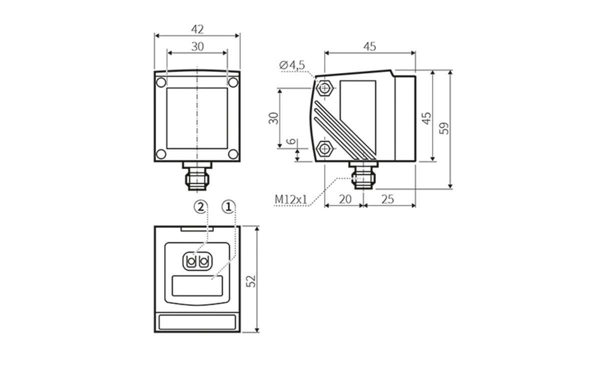 Laser Distanzsensor - AL001 - autosen